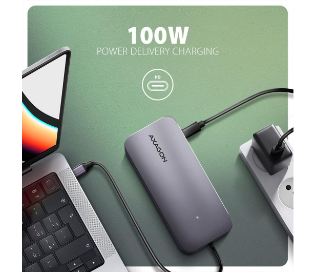 Axagon HUB HMC-6GM2 USB 6 in1 10Gbps hub - 1185574 - zdjęcie 6